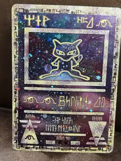 Pokemon TCG Ancient Mew Double Holo Movie Promo Card 2000 Mint - Image 2