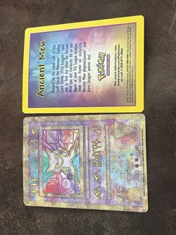 Pokemon TCG Ancient Mew Double Holo Movie Promo Card 2000 Mint - Image 3