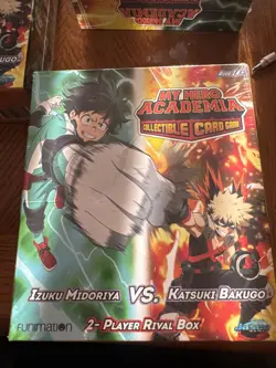 My Hero Academia The Collectible Card Game 2 Player Rival Box Izuku vs Bakugo - Image 1