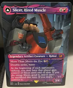 2022 MTG Magic The Gathering Universes Beyond Slicer, High-Speed Antagonist #021 - Image 2