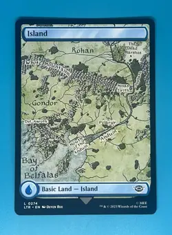 Mtg Island (0274) Universes Beyond: the Lord of the Rings Regular - Image 1
