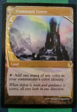 *FOIL* Command Tower (Future Sight) Frame Mystery Booster 2 #256 MTG Magic NM - Image 1