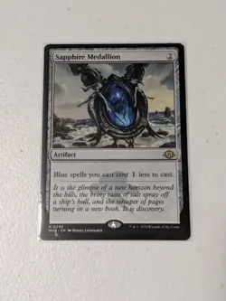 MTG Sapphire Medallion - Modern Horizons 3 NM - Image 1