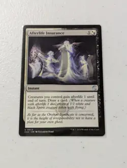 MTG Afterlife Insurance - Ravnica: Clue Edition NM - Image 1