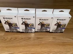 2 MTG Final Fantasy Commander Decks And 4 Play Packs (3 Packs In Each Box) - Image 5