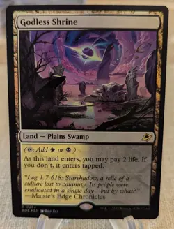 Godless Shrine #254 (Foil) (NM) Edge of Eternities EOE Magic MTG - Image 1