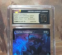 MTG Clarion Conqueror #400 Foil Showcase Tarkir Dragonstorm CGC Pristine 10 Pop1 - Image 2