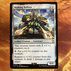 MTG Walking Ballista Commander: FINAL FANTASY Near-Mint Artifact Rare!! - Image 1