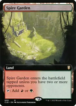 Spire Garden FULL ART FOIL CLB MTG NEAR MINT NM X1 - Image 1