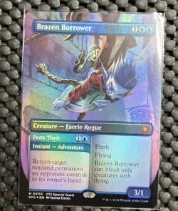 Brazen Borrower (Borderless) Special Guests Foil MTG 0030 - Image 1