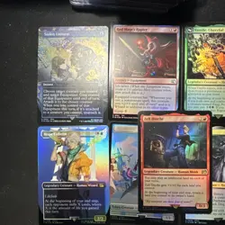 Final Fantasy Magic MTG Card Lot - Borderless / Extended Art / Foil/ Rare Mixed - Image 2