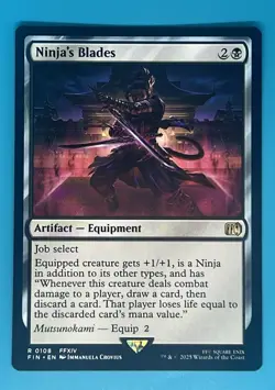 Mtg Ninja's Blades Final Fantasy Regular - Image 1