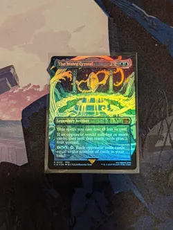 The Water Crystal #0333 (Borderless) (FOIL) Unplayed NM MTG Final Fantasy - Image 1