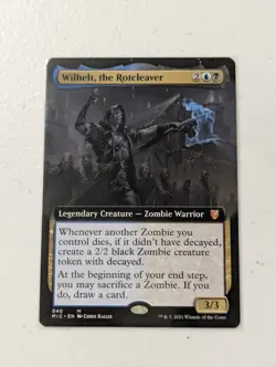 MTG Wilhelt, the Rotcleaver - Extended Art - Commander: Midnight Hunt NM - Image 1