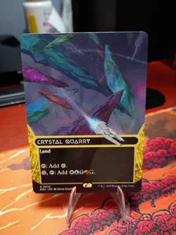 Crystal Quarry Borderless - EOS 0010 - NM - MTG Magic - Image 1