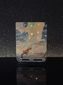 Plains #0367 EOE L (Borderless) (Galaxy Foil) MTG Edge of Eternities - Image 1