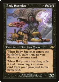 2x Body Snatcher - Foil Retro Frame Dominaria Remastered LP MTG - Image 1