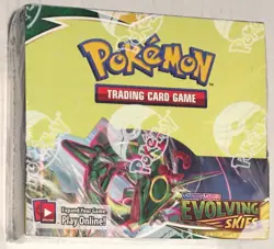 2021 Pokemon Factory Sealed Sword & Shield Evolving Skies Booster Box FRESH CASE - Image 1
