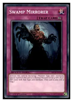 Yugioh Swamp Mirrorer #SBCB-EN199 Speed Duel: Battle City Box LP - Image 1