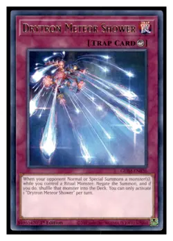 Yugioh Drytron Meteor Shower #GEIM-EN036 Rare Genesis Impact LP - Image 1