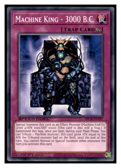 Yugioh Machine King #SBCB-EN197 Speed Duel: Battle City Box LP - Image 1