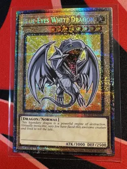 Yugioh - Blue-Eyes White Dragon (Starlight Rare) - BLMM-EN001 - Near Mint - Image 1