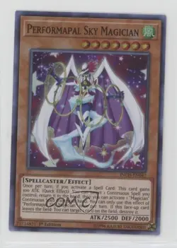 Performapal Sky Magician 1st Ed. YuGiOh The Infinity Chasers #INCH-EN047 - Image 1