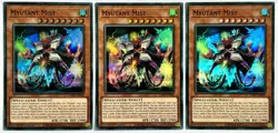 3 x PHRA-EN088 Myutant Mist - Super Rare 1st Edition Near Mint YuGiOh Cards - Image 1