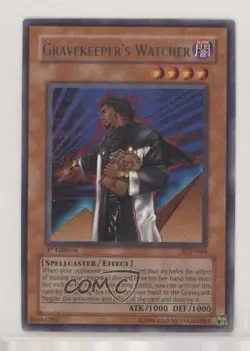 Gravekeeper's Watcher 1st Ed. YuGiOh Pharaonic Guardian #PGD-064 2003 - Image 1