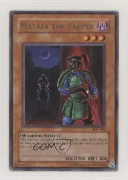 Mataza the Zapper Unlimited YuGiOh Invasion of Chaos #IOC-086 2004 - Image 1
