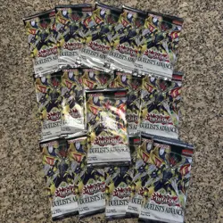 YuGiOh Duelist's Advance TCG Booster Pack Lot of 16. NEW/Factory Sealed | NM - Image 1