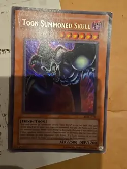 Yugioh Toon Summoned Skull MRL-073 Unlimited Edition Ultra Rare LP - Image 1