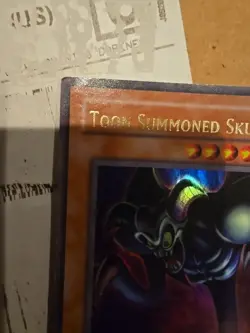 Yugioh Toon Summoned Skull MRL-073 Unlimited Edition Ultra Rare LP - Image 2