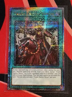 Yugioh - Triple Tactics Thrust (QCR) - RA03-EN072 - Near Mint - Image 1