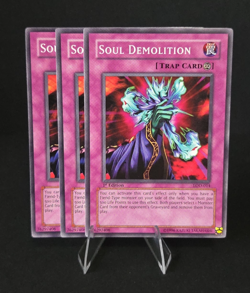Yugioh Trap x3 Playset Soul Demolition - LOD-014 - Common - Mixed Sets DB2 LOD - Image 1