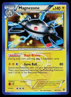 Pokemon Card - Magnezone (Team Plasma) Plasma Storm 46/135 Holo Rare - Image 1