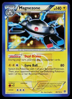 Pokemon Card - Magnezone (Team Plasma) Plasma Storm 46/135 Holo Rare - Image 1