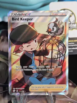 Bird Keeper - 066/072 - Pokemon Shining Fates Sword Shield Full Art Rare Card NM - Image 1