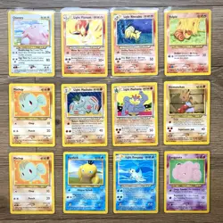 Light Flareon Pokemon NEO Destiny WOTC Vintage - 12x Card LOT - Image 1