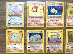 Light Flareon Pokemon NEO Destiny WOTC Vintage - 12x Card LOT - Image 2