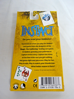 1998 Instinct Card Game Factory Sealed NEW - Image 2