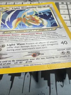 Light Dragonite - 14/105 - Pokemon Neo Destiny Unlimited Holo Rare Card WOTC LP - Image 3