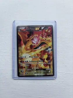 Pokemon TCG Charizard EX 2016 Full Art Black Star Promo Card XY121 - Image 1