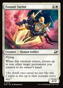 Exosuit Savior C Foil #16 | EOE Edge of Eternities | MTG - Image 1