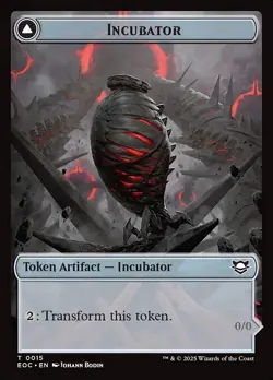 Incubator C Token Foil #15 | TEOC Edge of Eternities | MTG - Image 1