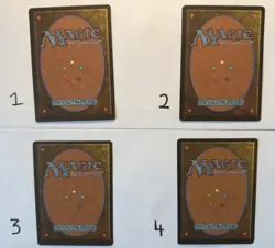 MTG FBB 4th Edition Japanese Counterspell x4 NM - Image 2