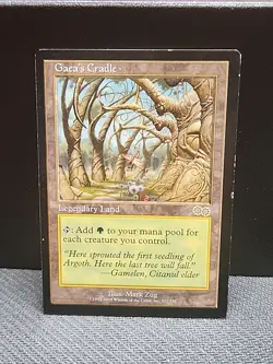 Gaea's Cradle (Urza's Saga) MP MTG NO CREASES - Image 1