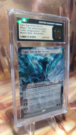 MTG Ugin, Eye of the Storms #382 Borderless TDM CGC Pristine 10 Pop 1 - Image 3