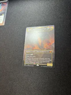 *NM* Rodan, Titan of Winged Fury (Borderless) Ikoria: Lair of the Behemoths MTG - Image 2