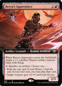 Breya's Apprentice - Foil Extended Art Modern Horizons 2 NM MTG - Image 1